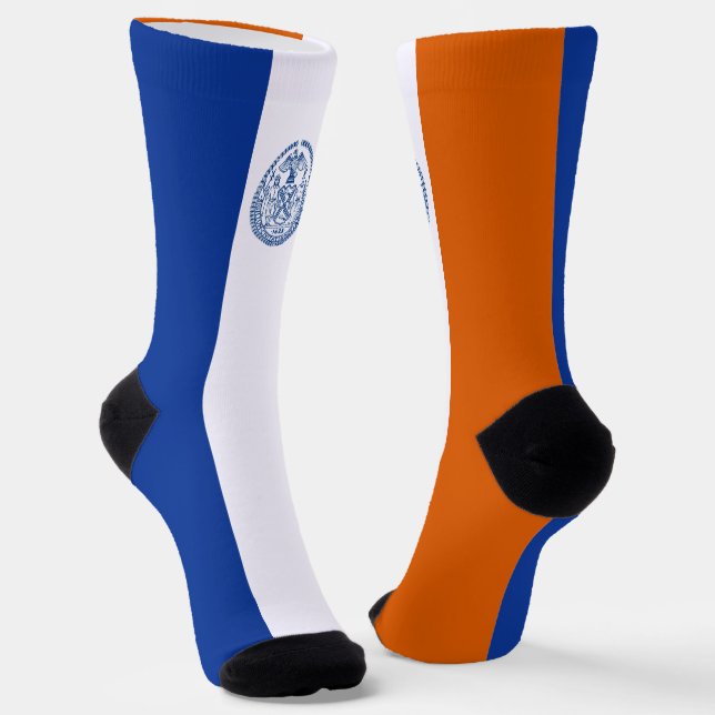 New York City-Flagge Socken (Gewinkelt)
