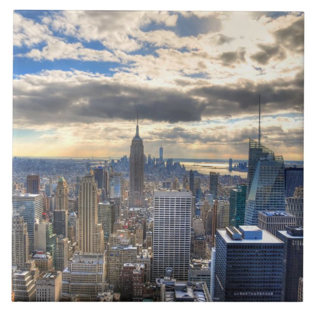 New York City Fliese (Vorderseite)