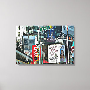 New York City Fotografie Kunst umwickelte Leinwand