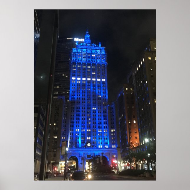 New York City Fotografy Architecture Park Avenue Poster (Vorne)