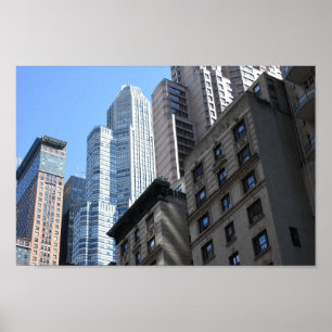 New York City Fotografy Hi-Rise Architecture NYC Poster