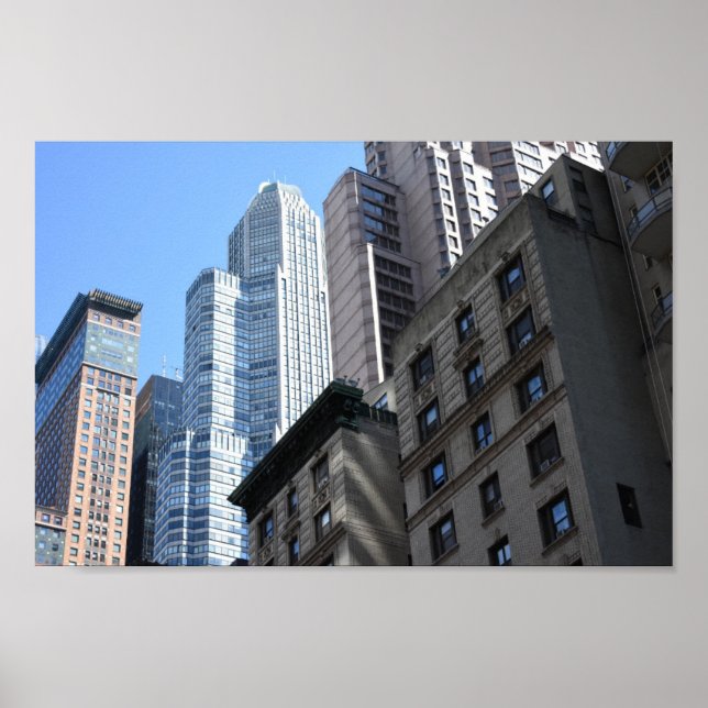 New York City Fotografy Hi-Rise Architecture NYC Poster (Vorne)