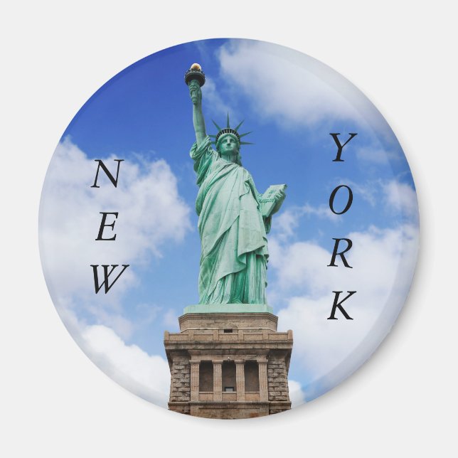 New York City, Freiheitsstatue, Magnet (Vorne)