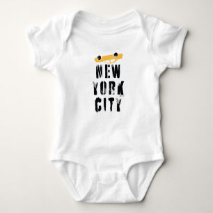 New York City Funchtuch Baby Strampler