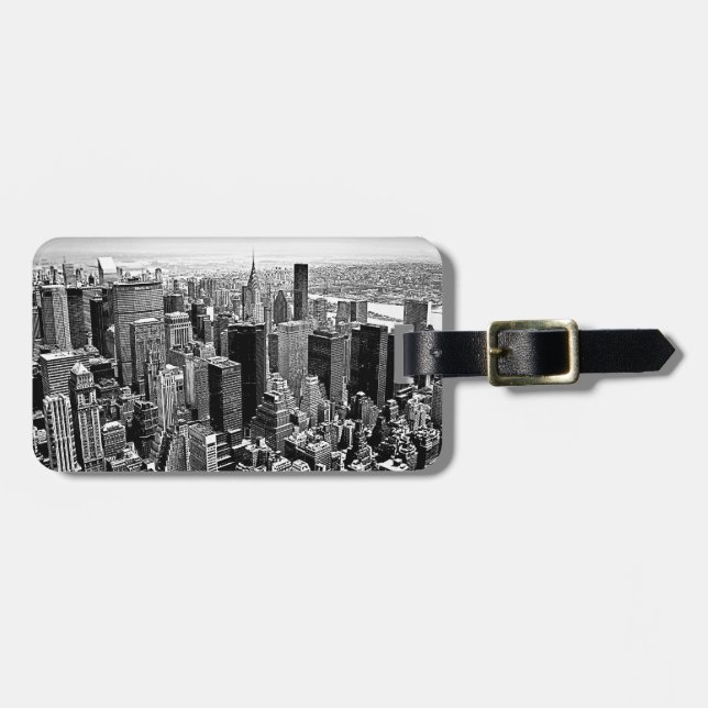 New York City Gepäckanhänger (Vorderseite horizontal)