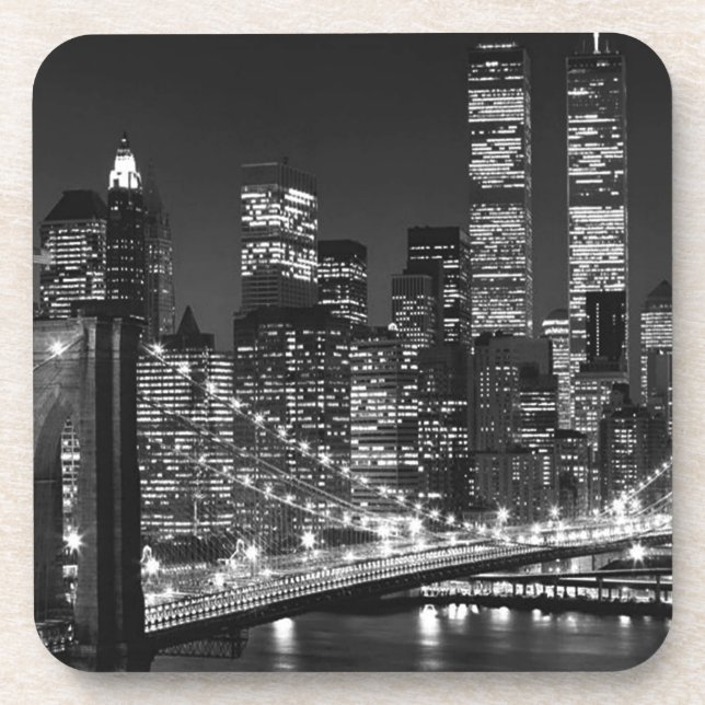 New York City Getränkeuntersetzer (Vorderseite)
