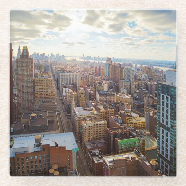 New York City Glasuntersetzer (Vorderseite)
