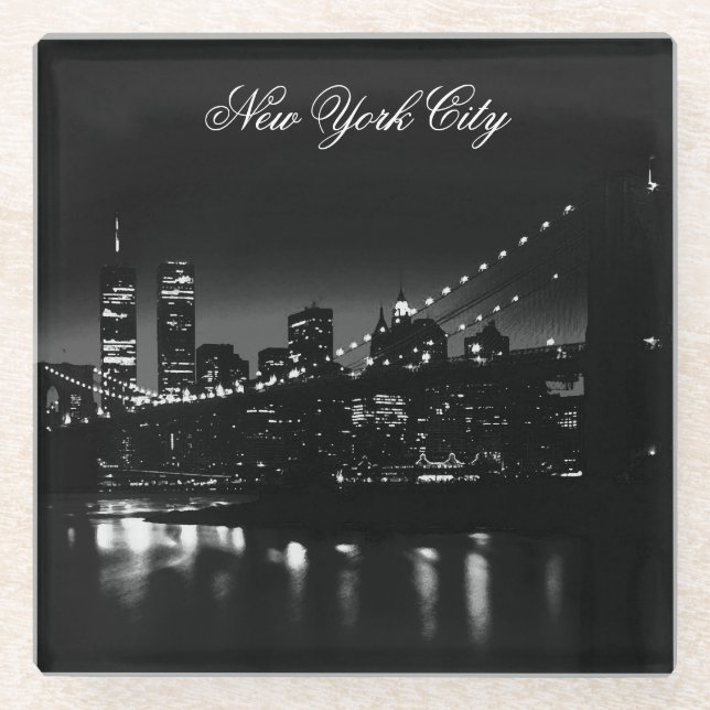 New York City Glasuntersetzer (Vorderseite)