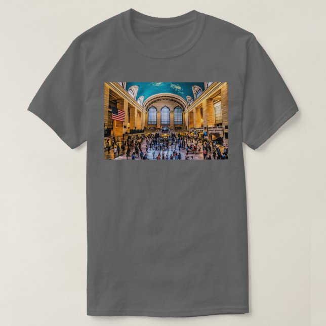 New York City Grand Central Station Terminal T-Shirt (Design vorne)