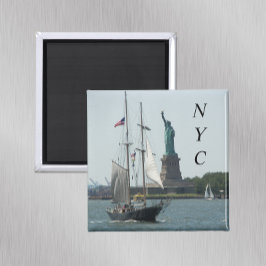 New York City Harbor Foto Magnet