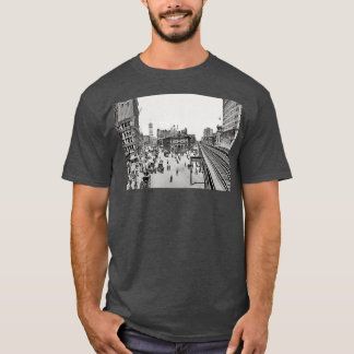 New York City Herald Square Trolley Höhenzug T-Shirt
