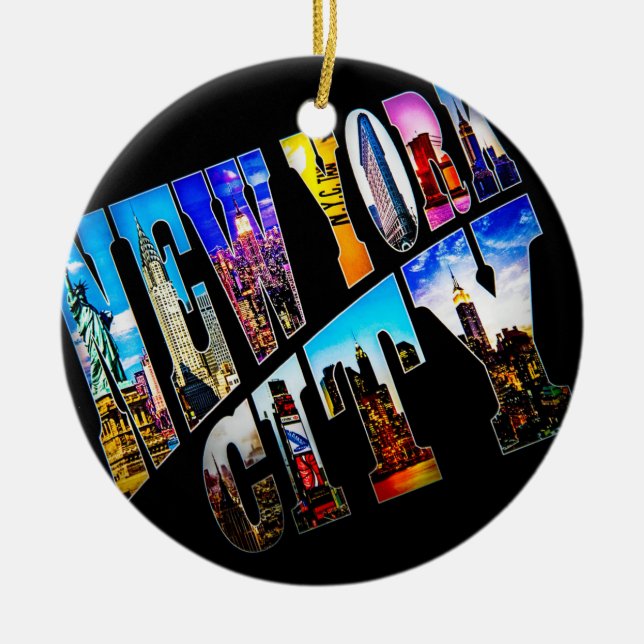 New York City Holiday Ornament (Vorne)