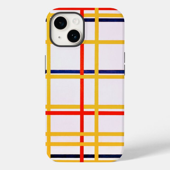 New York City I | Piet Mondrian | Case-Mate iPhone Hülle (Rückseite)