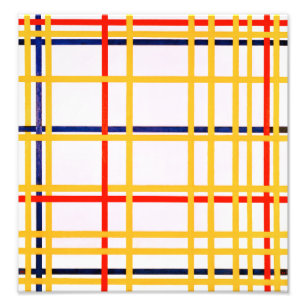 New York City I   Piet Mondrian   Fotodruck