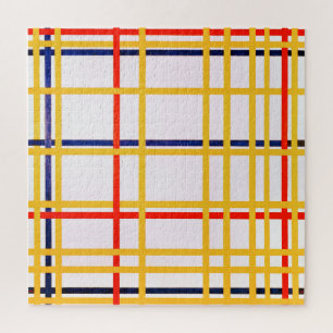 New York City I   Piet Mondrian   Puzzle