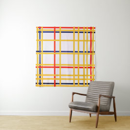 New York City I | Piet Mondrian | Wandteppich
