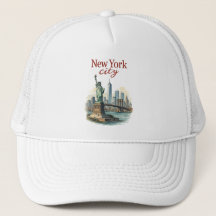 New York City – Iconic Statue & Skyline Hat
