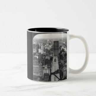 New York City Iron Workers Zweifarbige Tasse