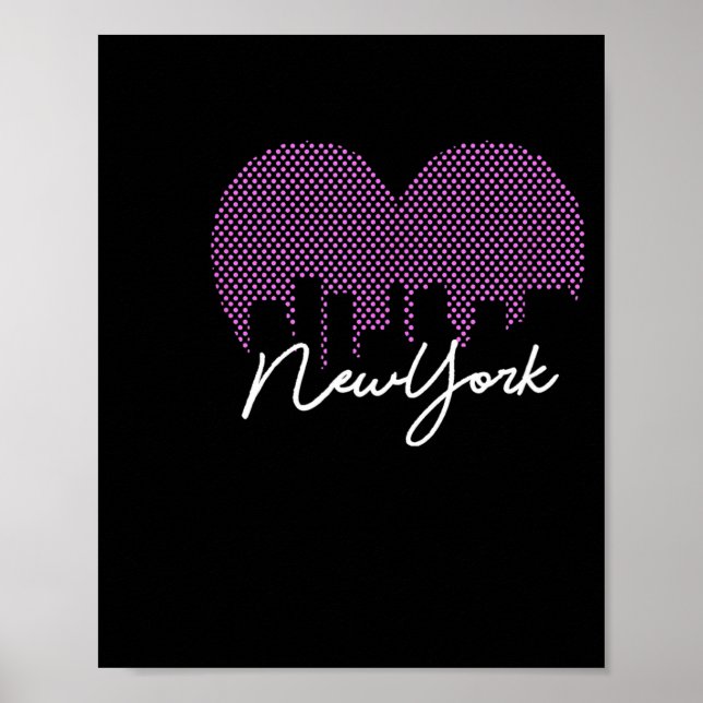 New York City Is My Valentine  Poster (Vorne)