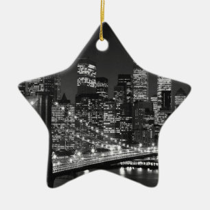 New York City Keramik Ornament