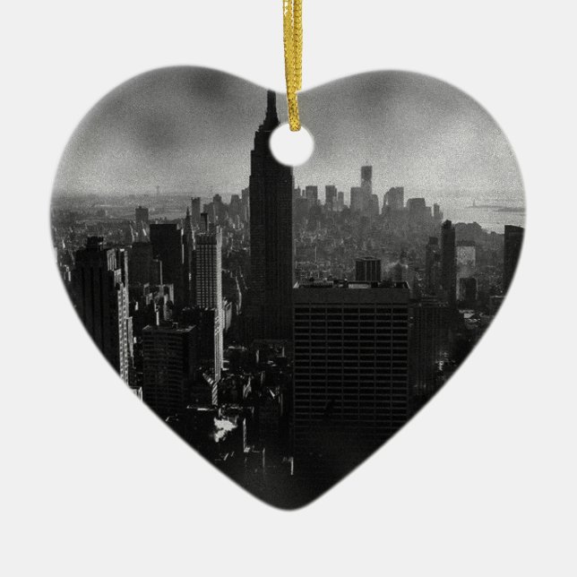 New York City Keramik Ornament (Vorne)