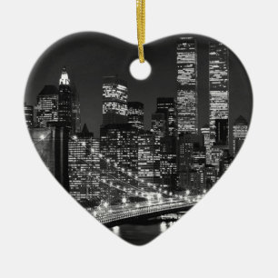 New York City Keramik Ornament