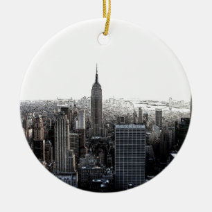 New York City Keramikornament