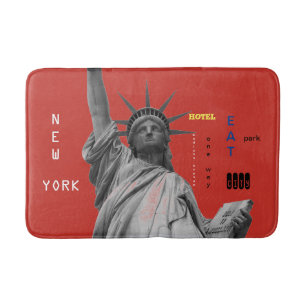 New York City Lady Liberty Badematte