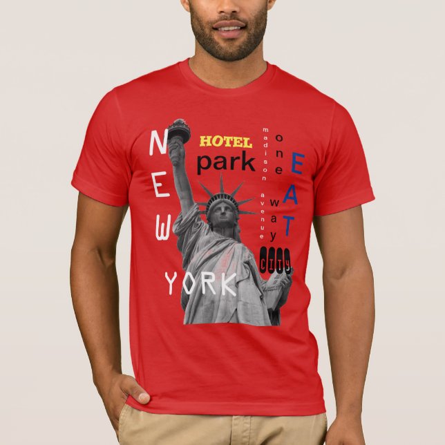 New York City Lady Liberty T-Shirt (Vorderseite)