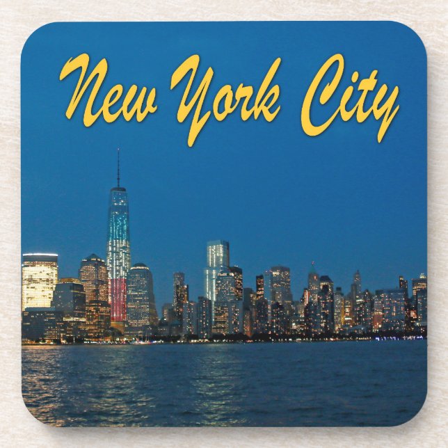 New York City Lights Untersetzer (Vorderseite)