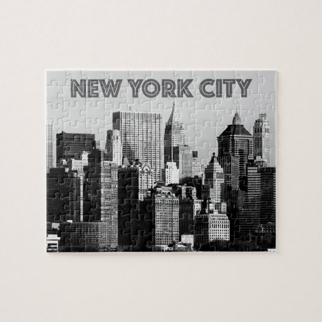 New York City Lower-Manhattan Pro Foto Puzzle (Horizontal)