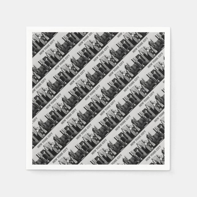 New York City Lower-Manhattan Pro Foto Serviette (Vorderseite)