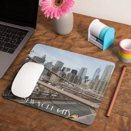 New York City Lower Manhattan Skyline Mousepad