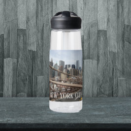 New York City Lower Manhattan Skyline Trinkflasche