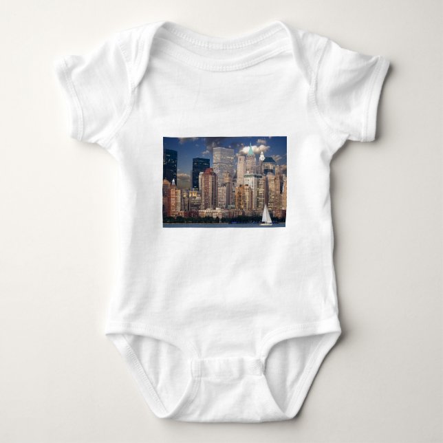 New York City Manhattan Baby Strampler (Vorderseite)