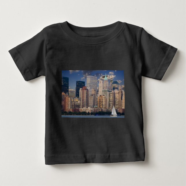 New York City Manhattan Baby T-shirt (Vorderseite)