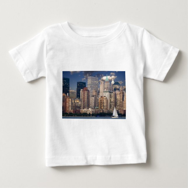 New York City Manhattan Baby T-shirt (Vorderseite)