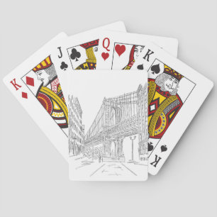 New York City Manhattan Bridge Playing Cards Spielkarten