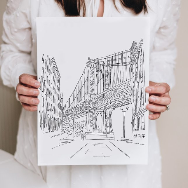 New York City Manhattan Bridge Poster (Von Creator hochgeladen)