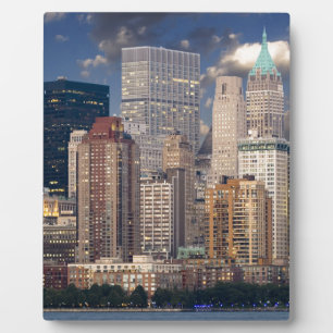 New York City Manhattan Fotoplatte