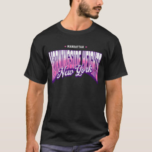 New York City Manhattan, Morningside Height, Retro T-Shirt