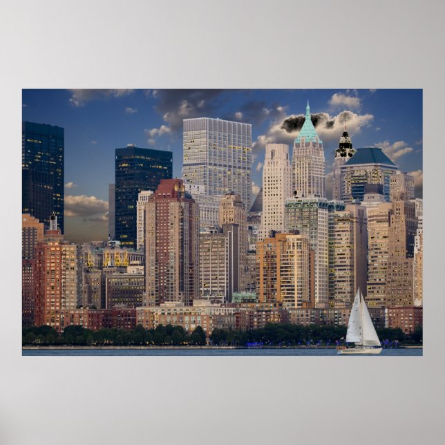 New York City Manhattan Poster (Vorne)