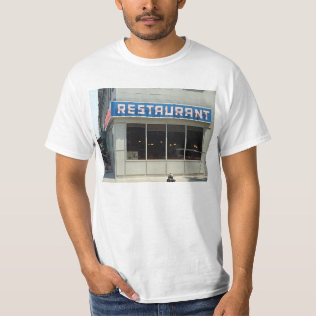 New York City Manhattan Restaurant T-Shirt (Vorderseite)