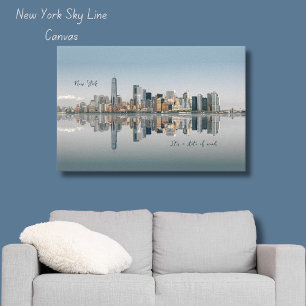 New York City Manhattan Skyline Leinwanddruck