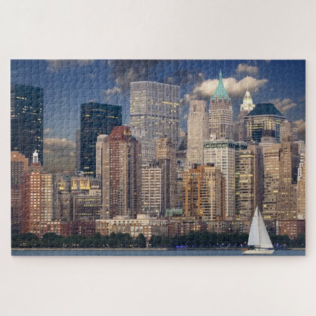 New York City Manhatten Puzzle (Horizontal)