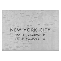 New York City Map Benutzerdefinierte Koordinaten