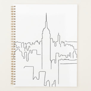 New York City Minimal Line Planer