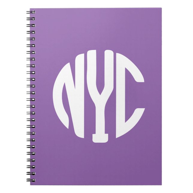 New York City Monogramm Notizblock (Vorderseite)