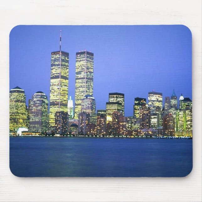 New York City nachts Mousepad (Vorne)