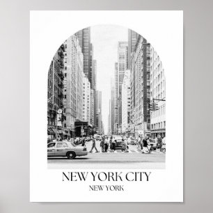 New York City New York Arch Foto Print Poster